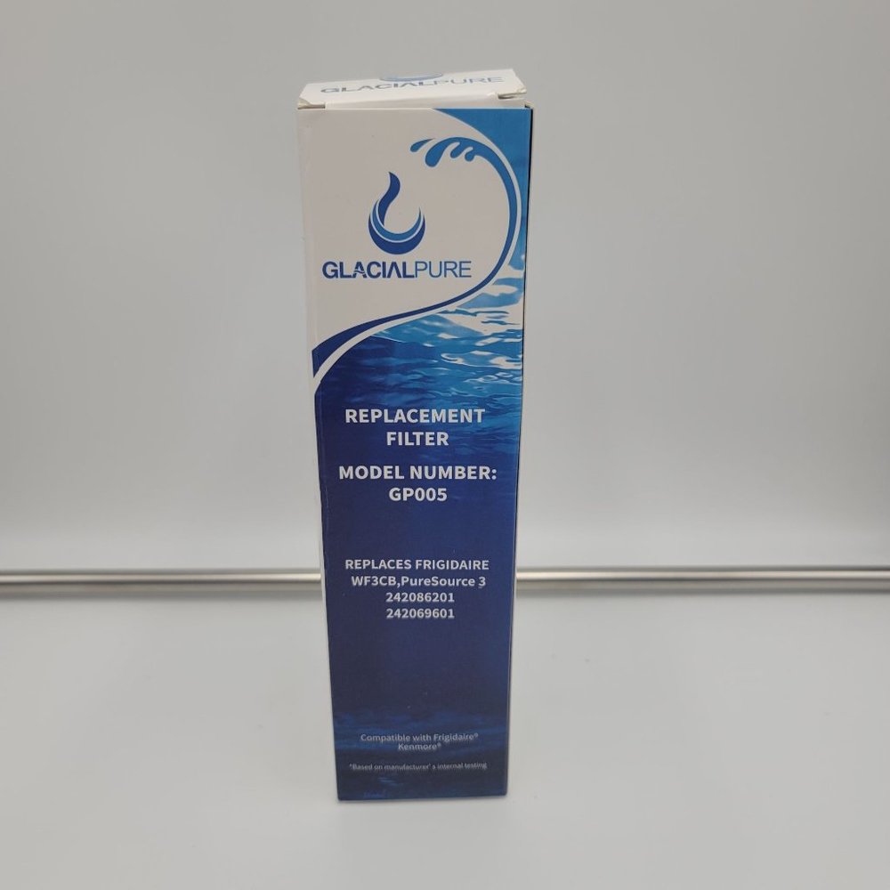 Glacial Pure Filter Replacement Refrigerator GP005 Fridge Water Filtration